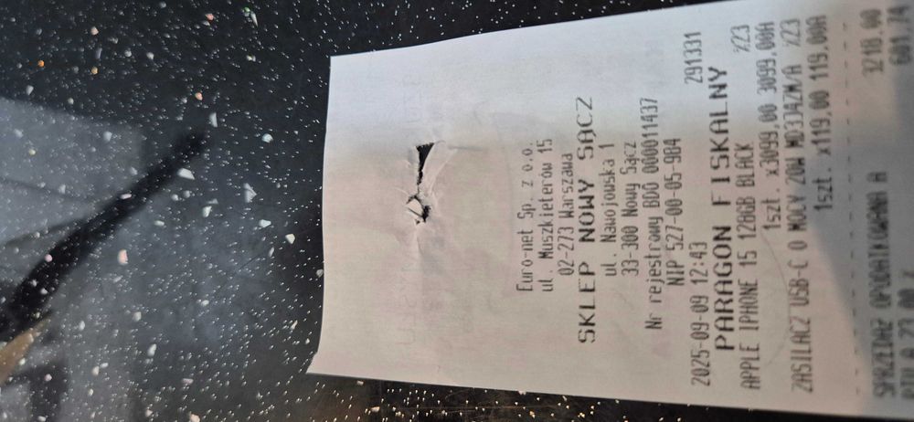 Jak Nowy Apple Iphone 15 128GB Czarny/Bat100%/Gwarancja/SklepGSM/Lach