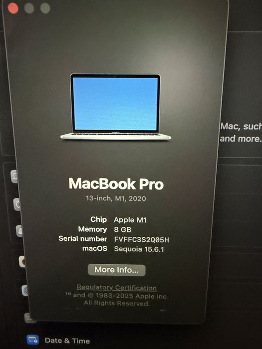 MacBook Pro 13, М1, 2020