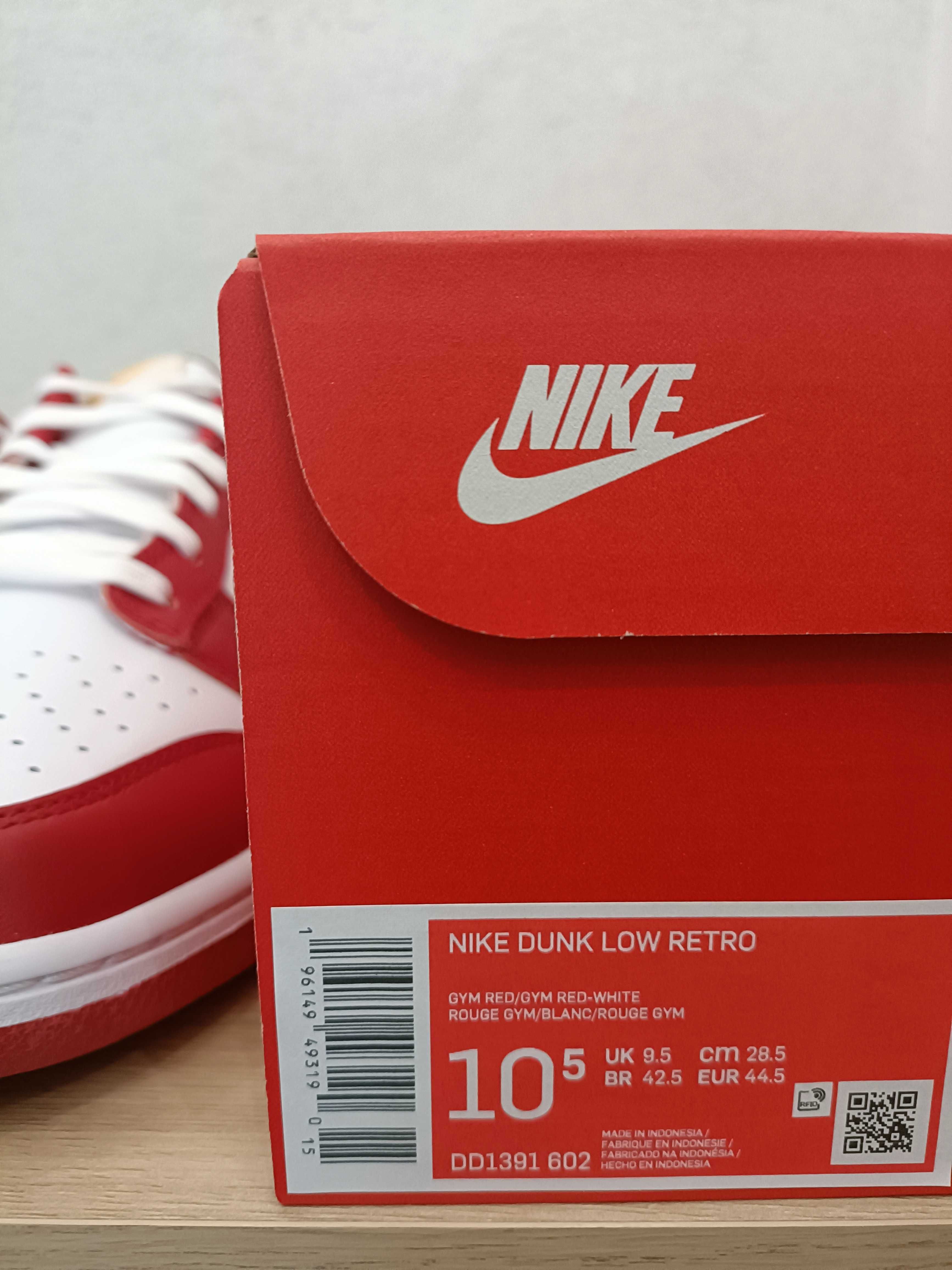 Buty Nike Dunk Low USC Gym Red rozmiar 44,5 wkładka 28,5 cm