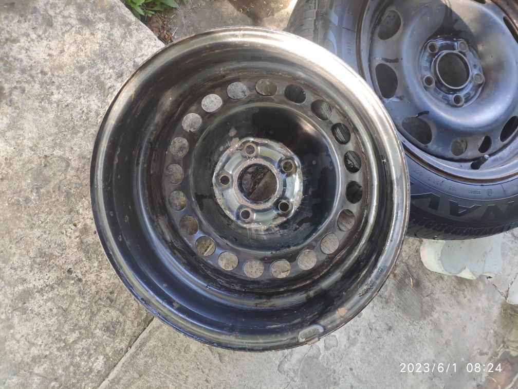 Диск WV Audi 6Jx15H2 ET45 безкамерка Opel Gm