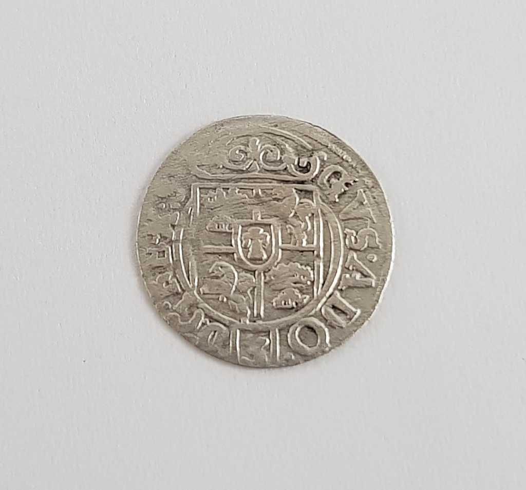 Moneta Gustaw Adolf - Półtorak 1632 - Elbląg, stan 3+/2-