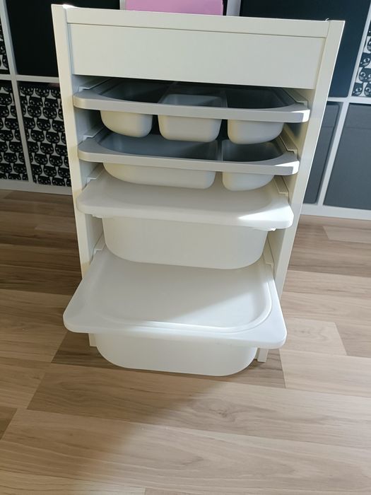 Ikea trofast regał + pojemniki