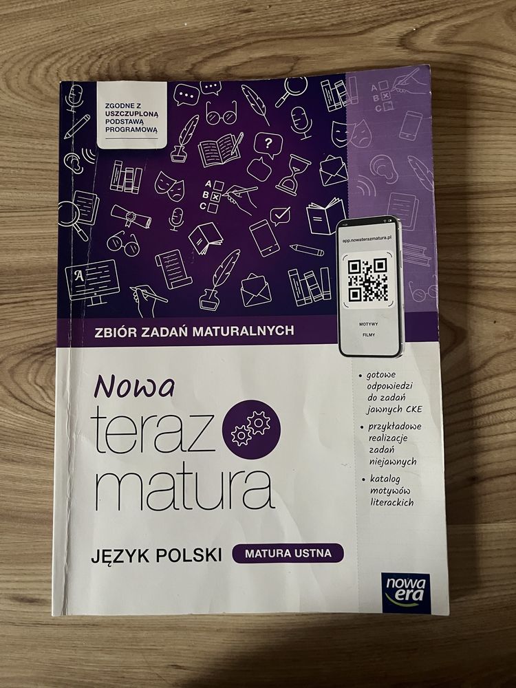 zbiór zadań maturalnych język polski matura ustna Nowa teraz matura