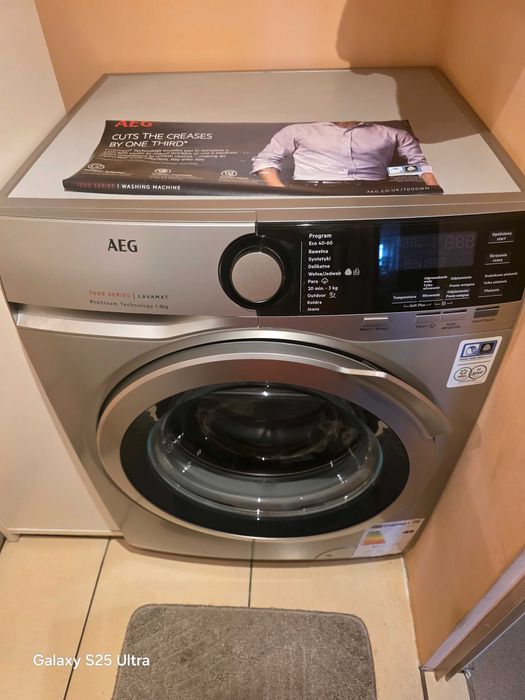 Tanio używana  Pralka aeg ML7FSE48SP!!!