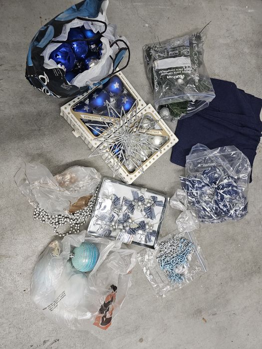 Conjunto de decorações de natal