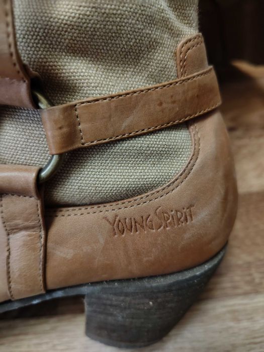 Чоботи напівчулки 41