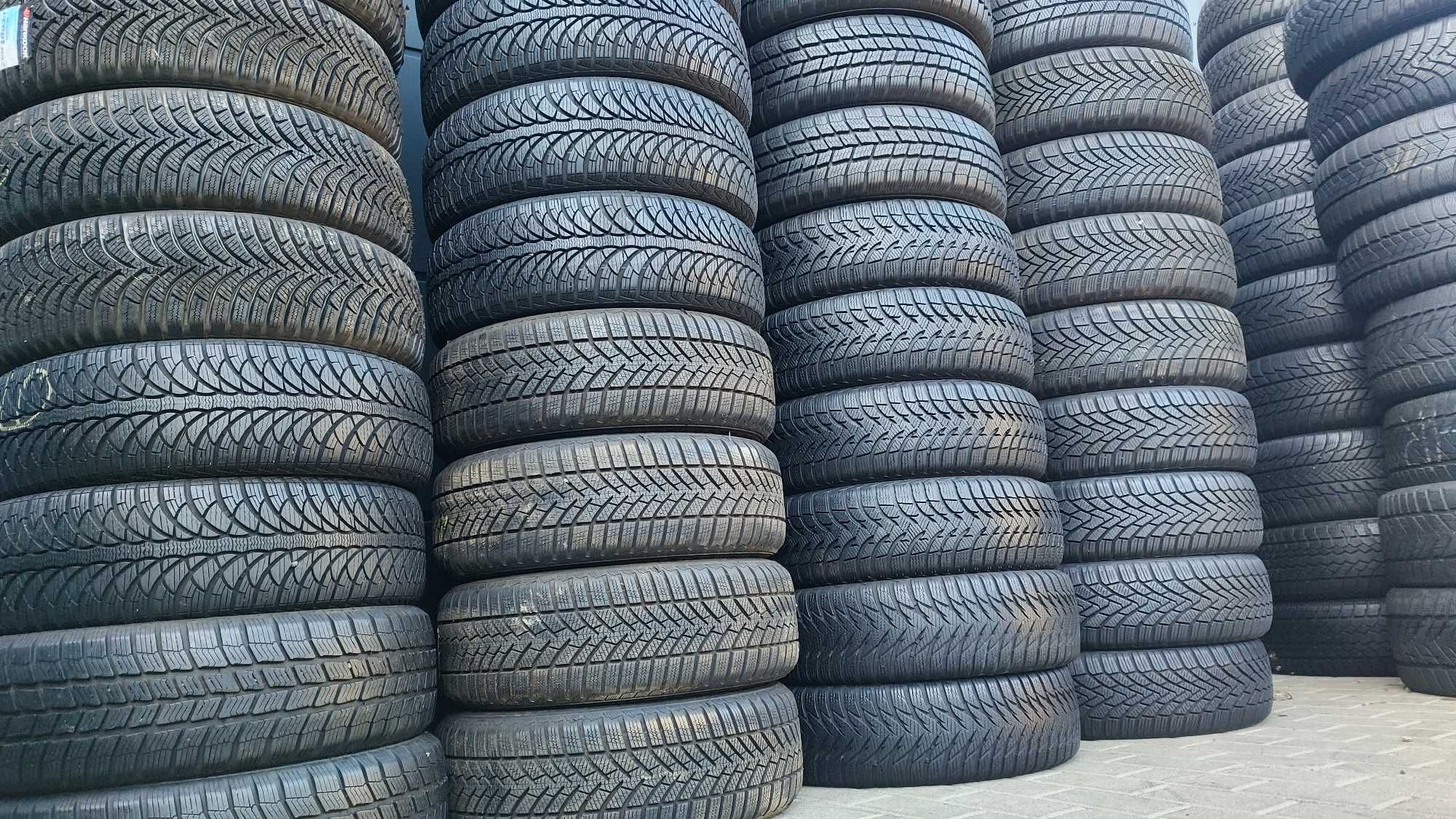 Opony Zimowe 195/65/15 Continental Bridgestone Pirelli Fulda 5-7,5mm