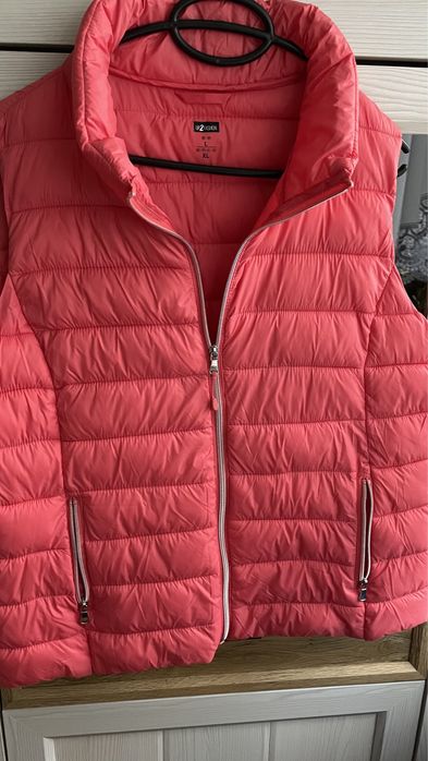 Kamizelka damska kolor łososiowy