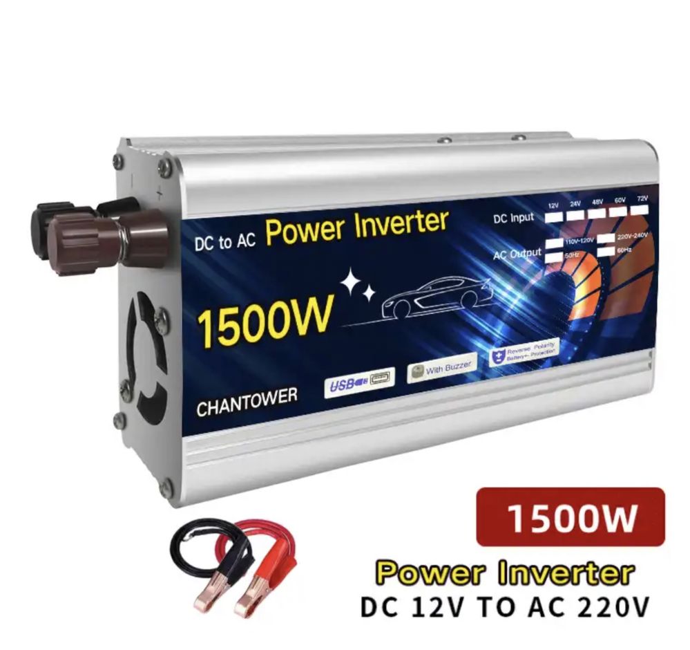 Инверторный преобразователь с12v 220v