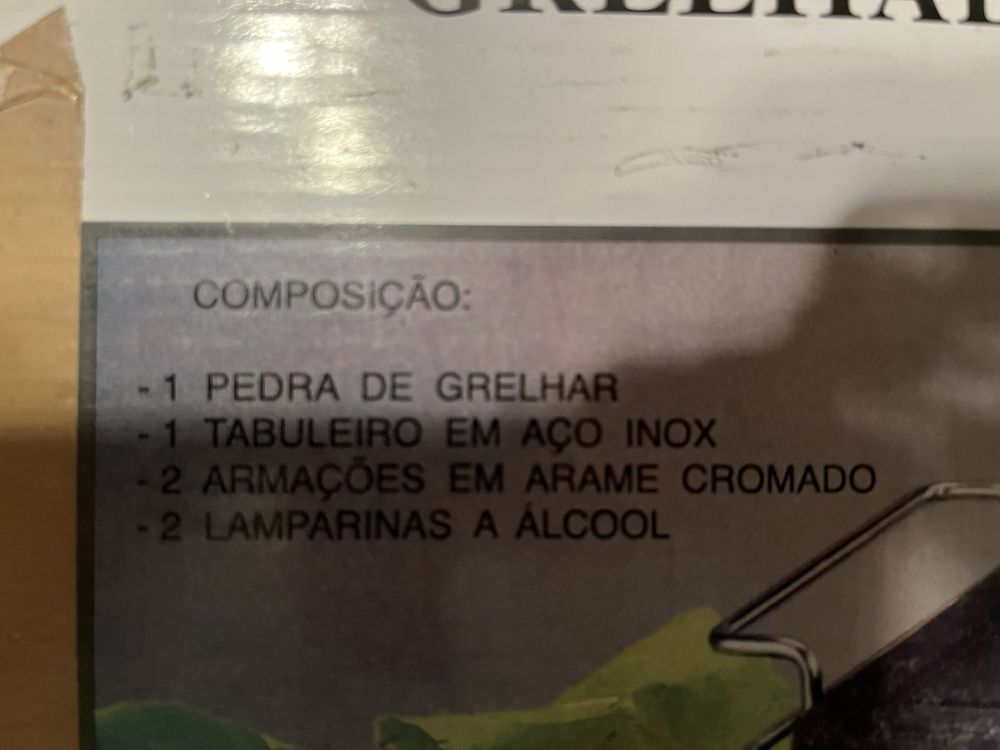 Grelhador de pedra