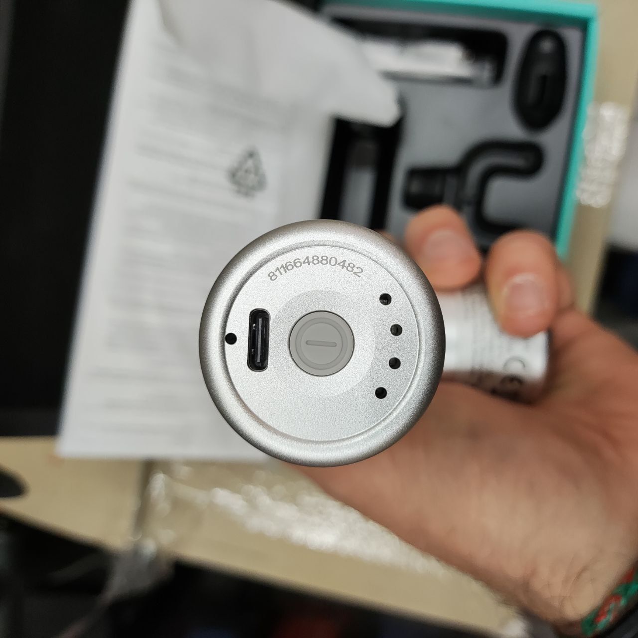 Новий SKG F3 mini, F3 light, Перкусійний масажер- пістолет оригінал
