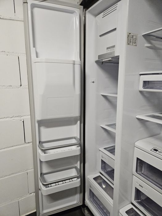 Samsung Side-by-Side RSE8KPUS – topowy model – niesprawna (sprężarka)