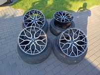 Felgi Alufelgi R19 Audi s-line CNC 5×112  Czarne Volkswagen Mercedes