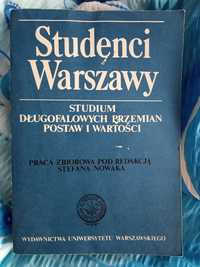 Książka studenci Warszawy nowak