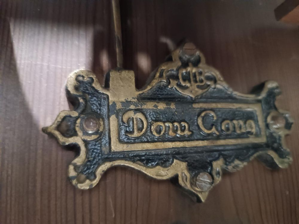 Zegar wahadlowy wiszacy Dom Gong