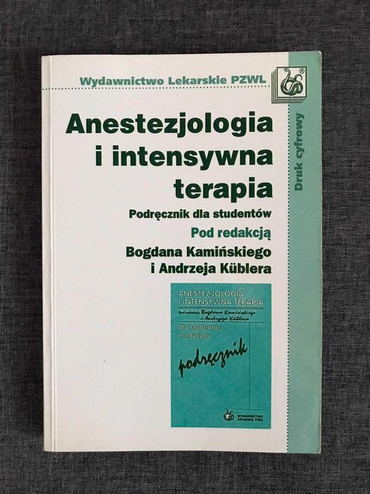 Anestezjologia i intensywna terapia