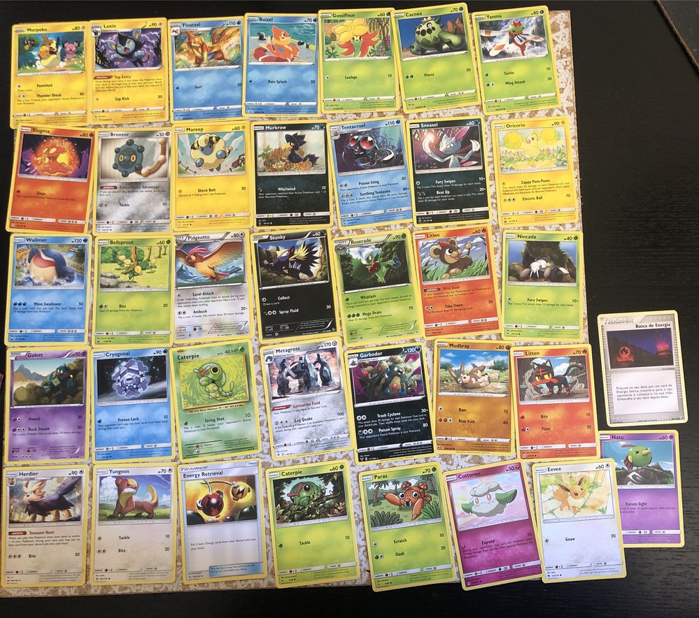 Vendo Cartas Pokémon