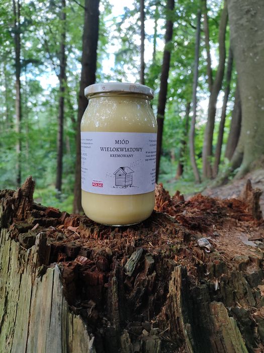 Miód wielokwiatowy kremowany