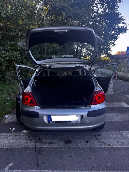 Peugeot 307 srebrny
