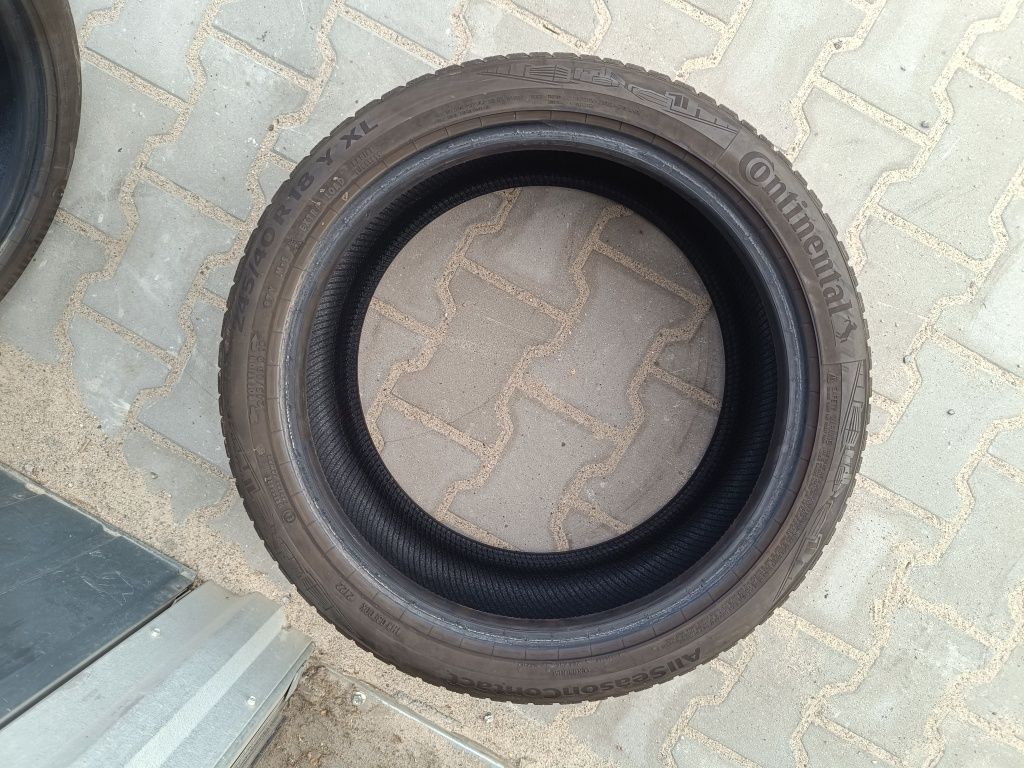 2x opona całoroczna Continental 245/40/18 Y XL