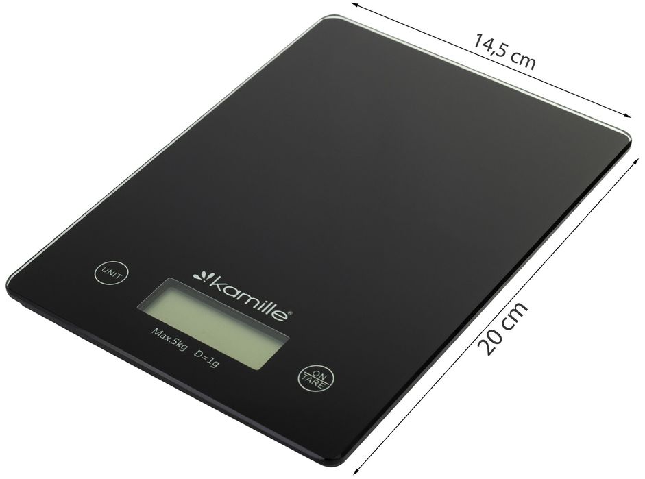 Waga Kuchenna Lcd Elektroniczna Do 5 Kg Kamille