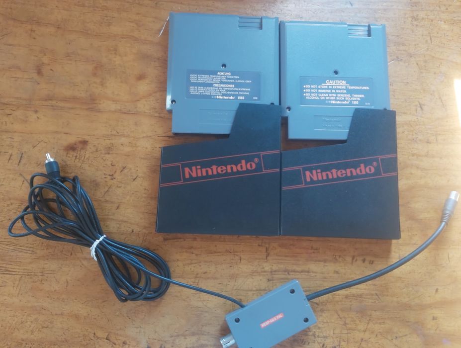 Nintendo Nes Jogos e Cabo av.