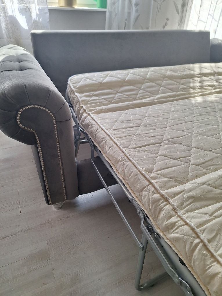 Sofa ,kanapa z funkcją spania Sofaroom z pufa dużą