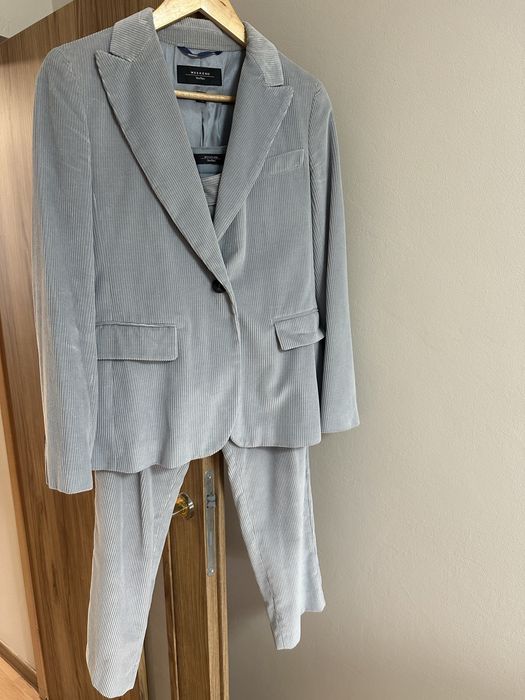 Max Mara костюм вельветовий xs-s