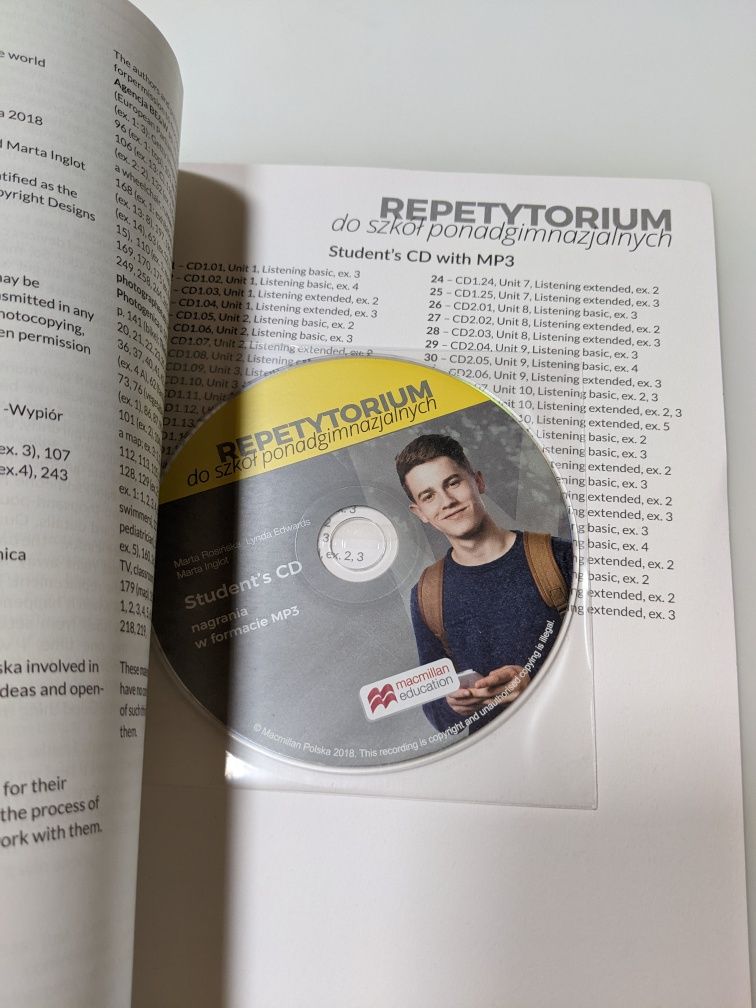 Repetytorium do szkół ponadgimnazjalnych, podręcznik do j.angielskieg