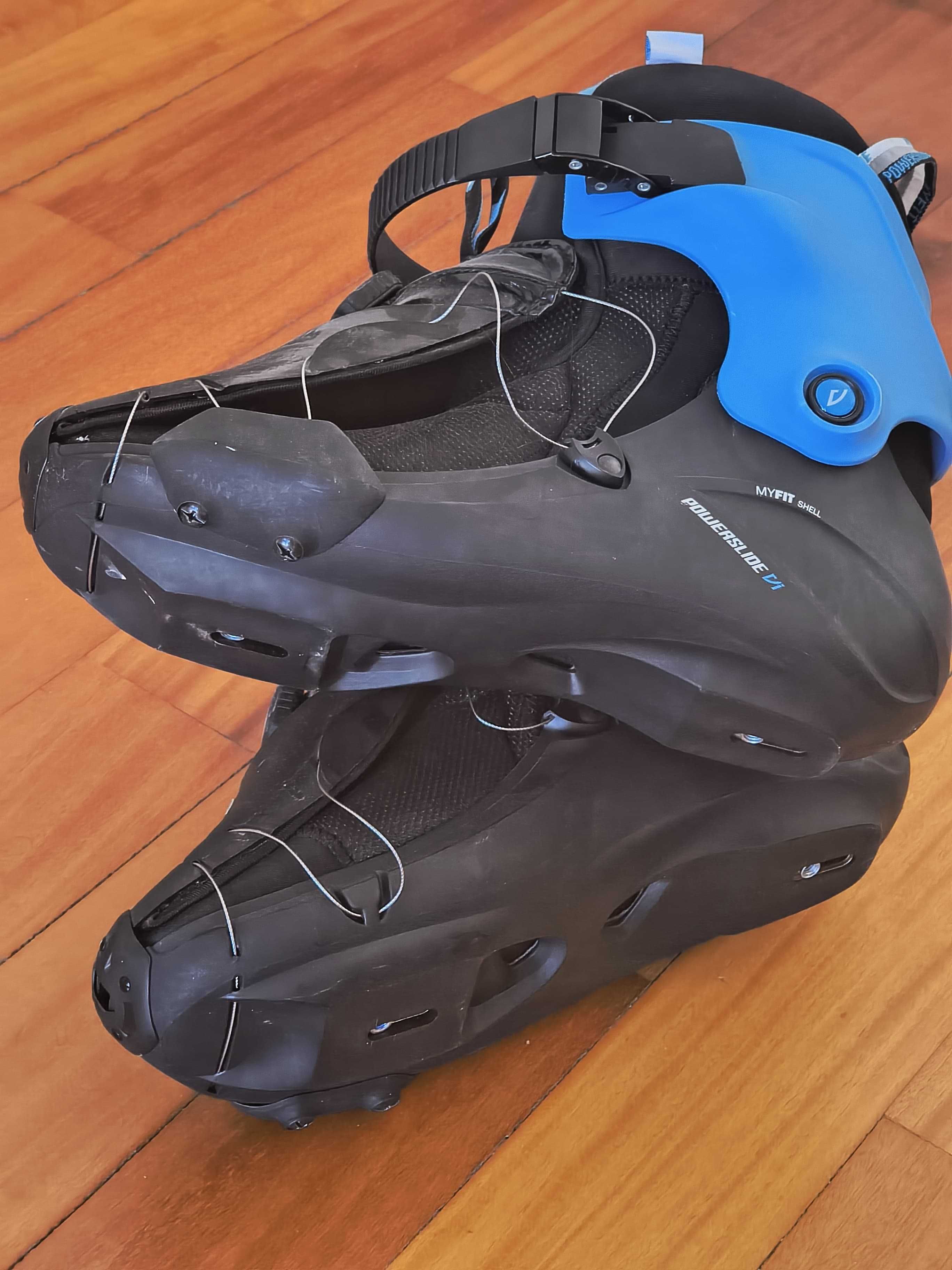 Botas (patins) Powerslide Vi, tamanho 43