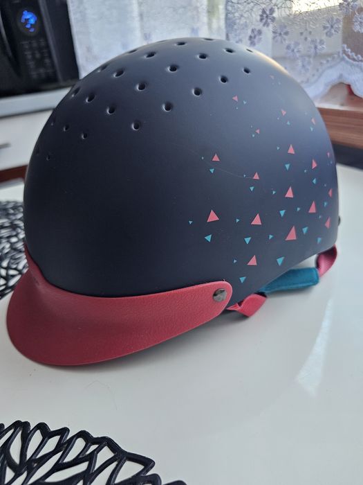 Kask jeździecki dla dziecka Fouganza 120
