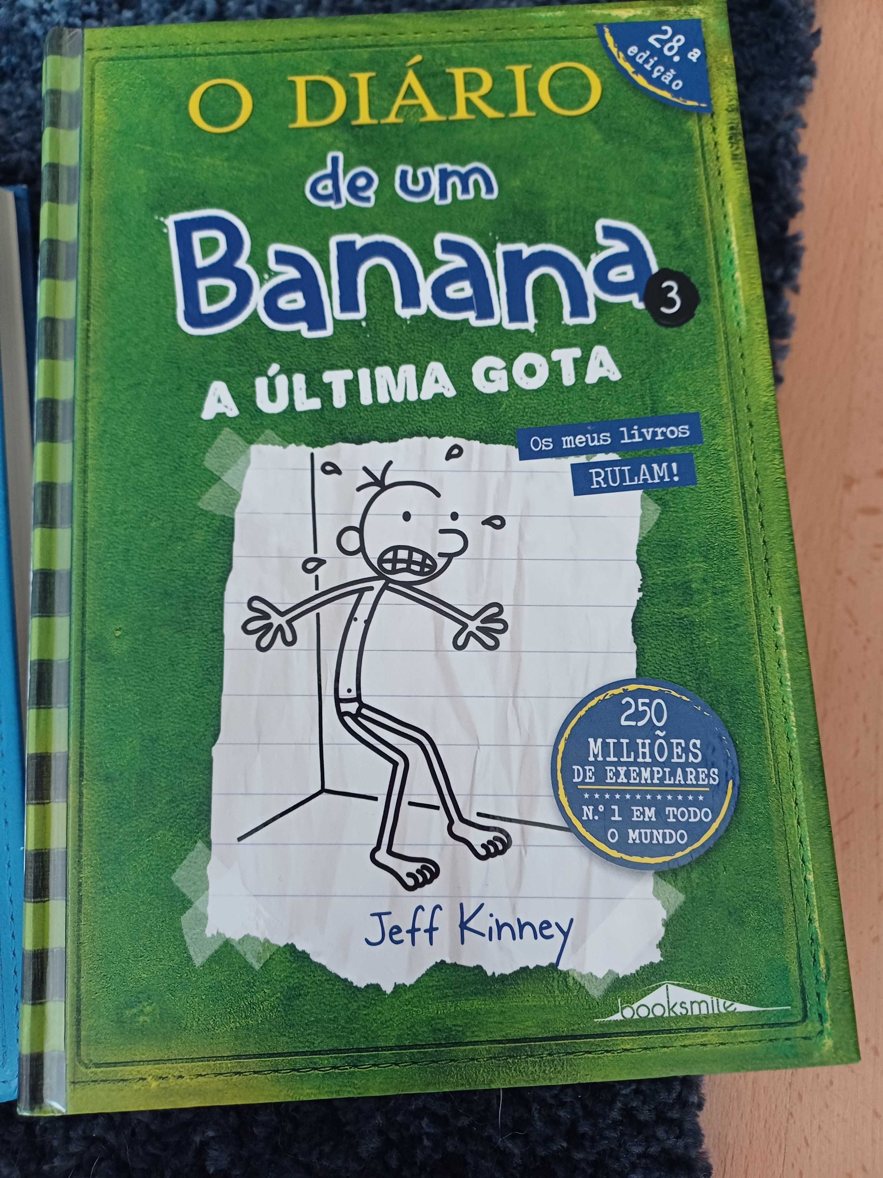 Livros " diário de um banana"