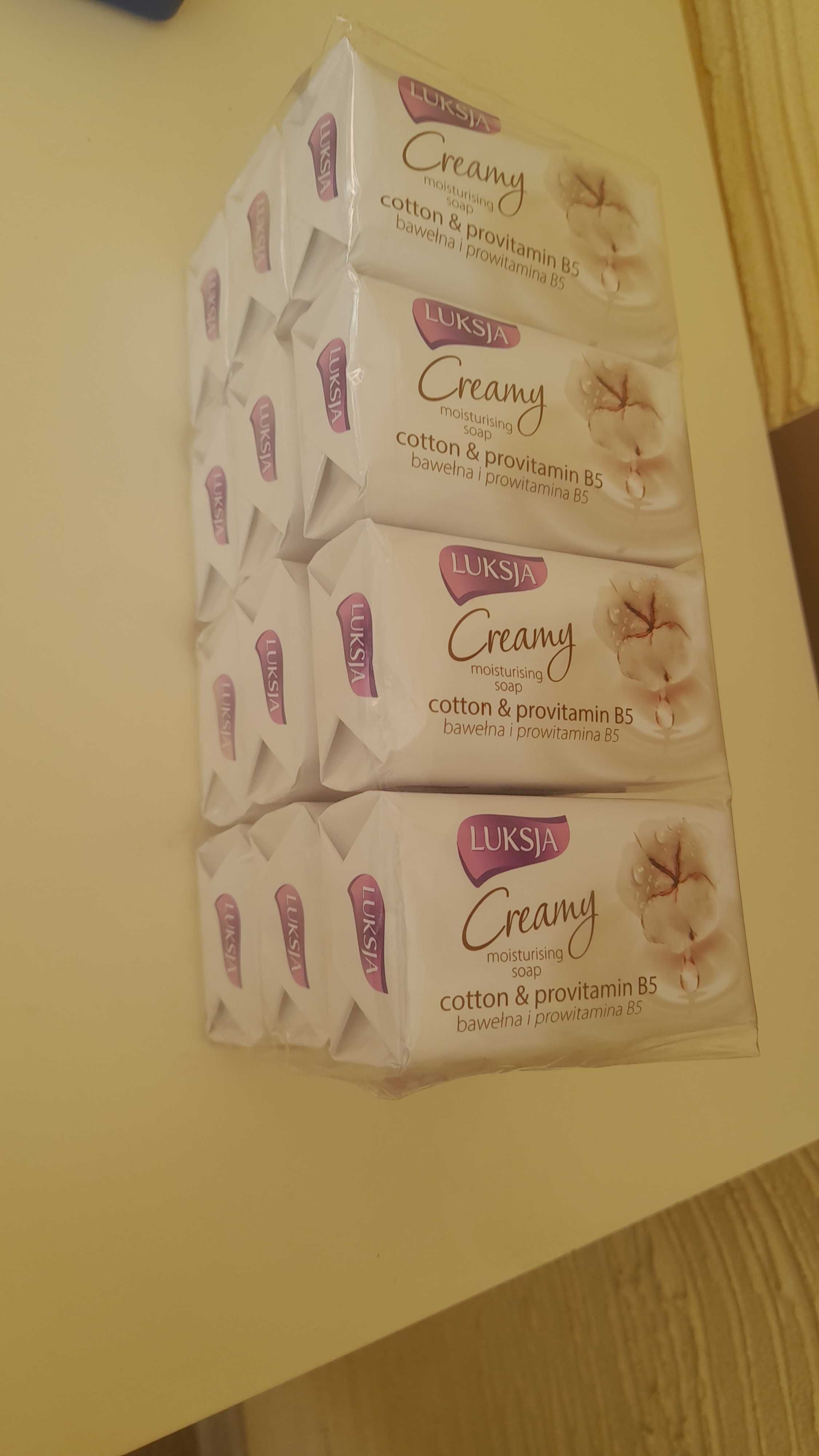 Mydło w kostce Luksja Creamy 12szt