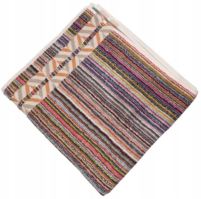 ZWOLTEX Ręcznik PERU bawełna EGIPSKA 70x140 brązowe paski