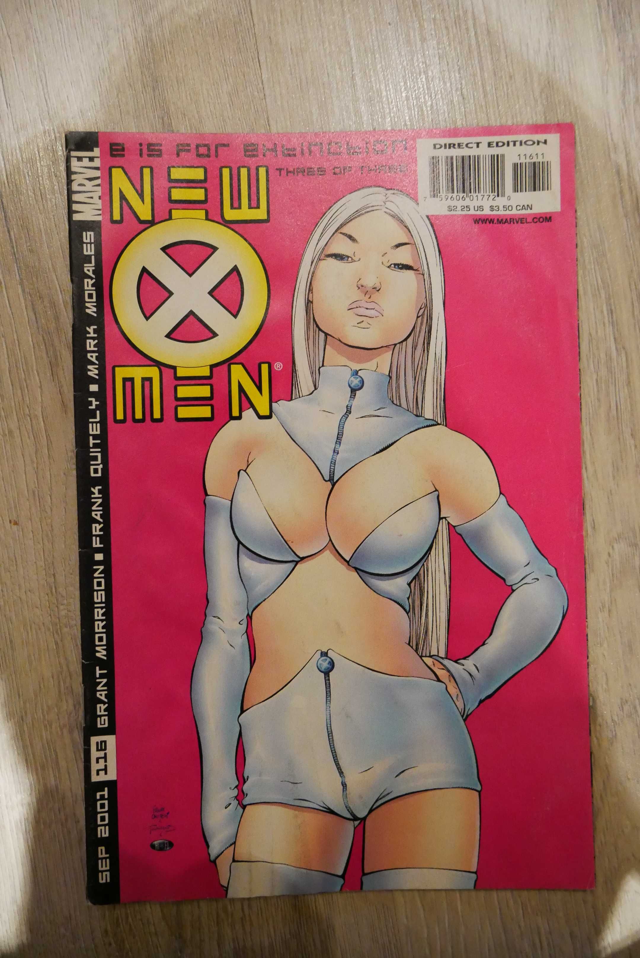 X-MEN (1991)/NEW X-MEN #116 (MARVEL 2001) komiks po angielsku xmeni