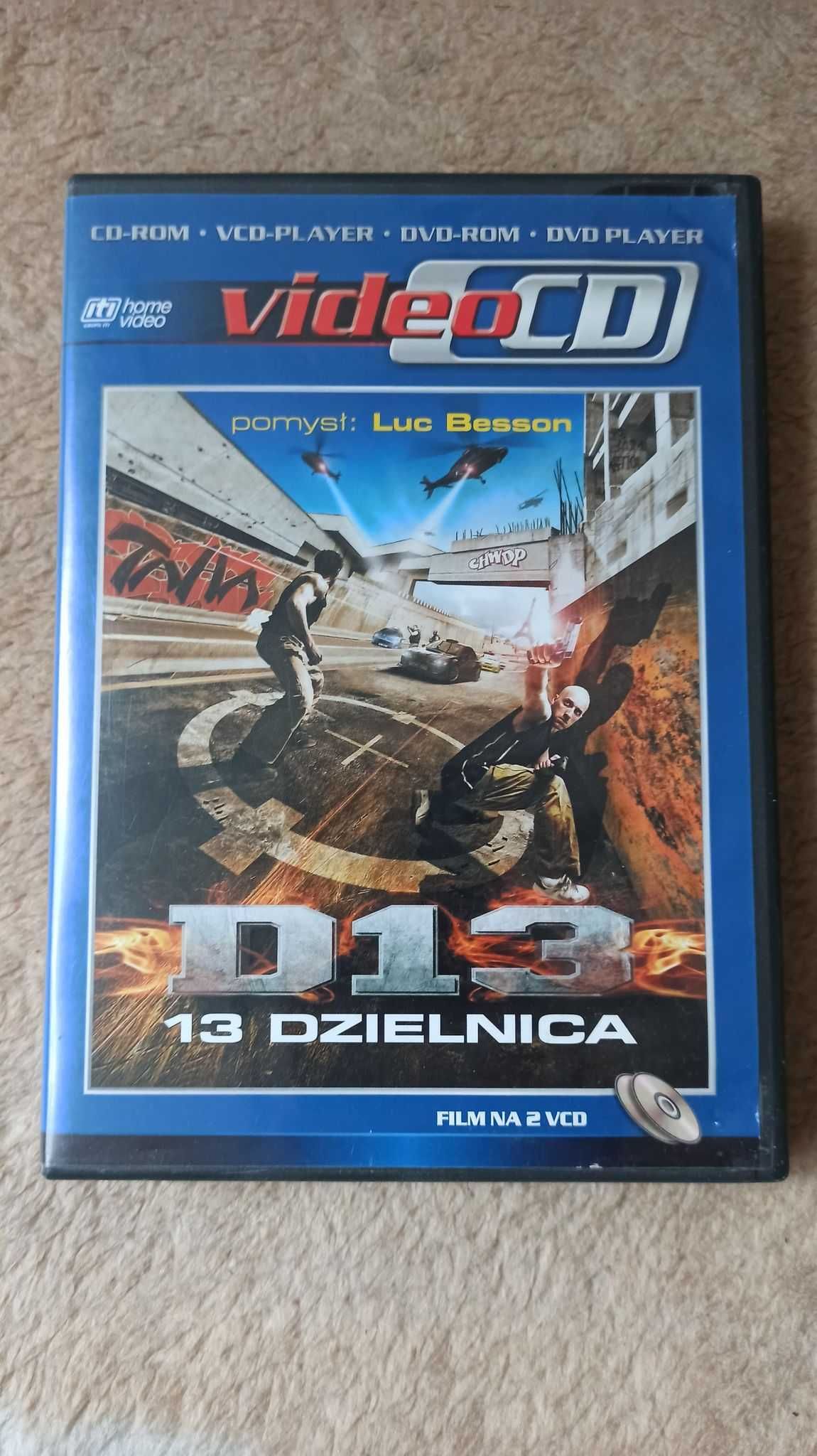 13 dzielnica, d13, film video CD na 2 VCD