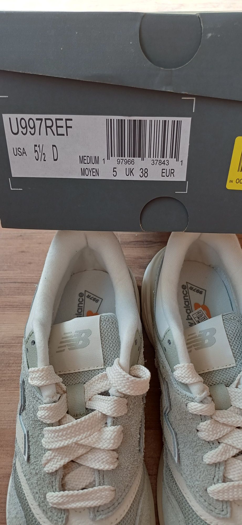 Nowe buty New Balance U997REF, 38