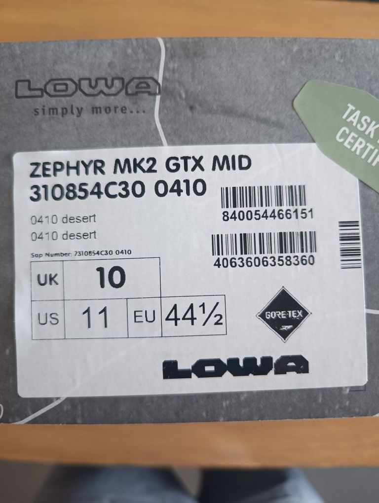 Buty Lowa Zephyr GTX MID MK2 - Desert