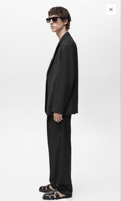 Костюмний піджак вільного крою MANGO