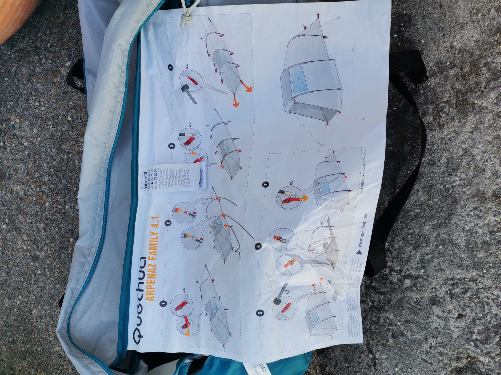 Tenda Campismo Arpenaz Family 4.1