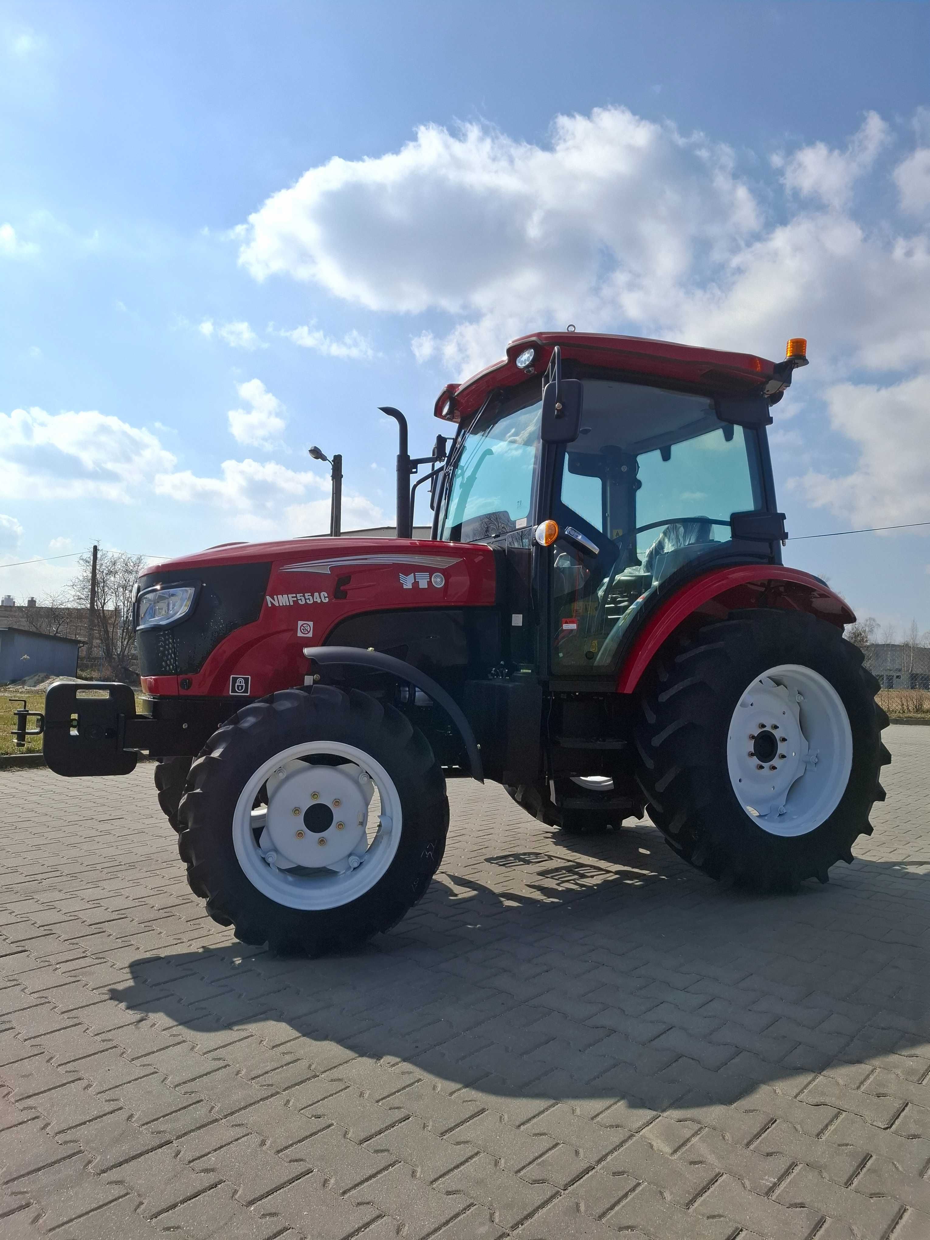 Ciągnik YTO NMF 554C Nowy Gwarancja Dotacja PROW Hydraulika Pneumatyka
