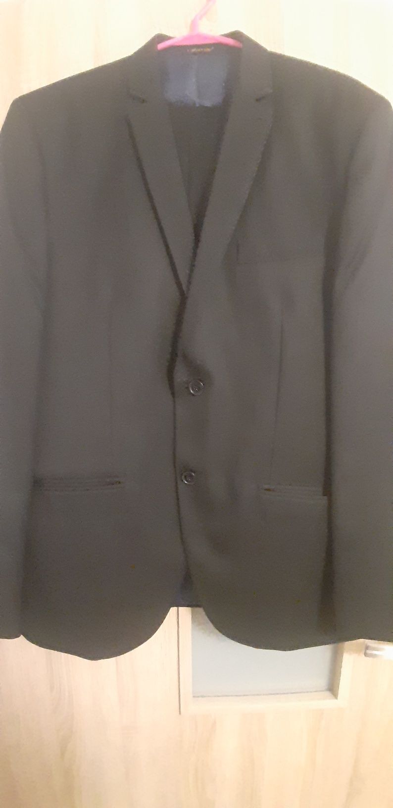 Garnitur męski kolor czarny