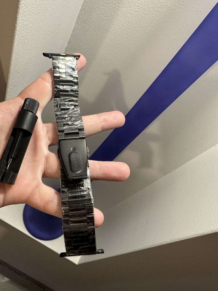 Новый Металический Браслет ремень Apple Watch 42/44/45/49 регулируется