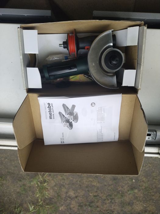 Нова пневматична шліфувальна машинка metabo