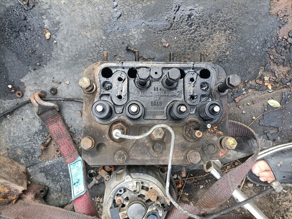 Głowica , rozrusznik, blok hanomag 44c 66c