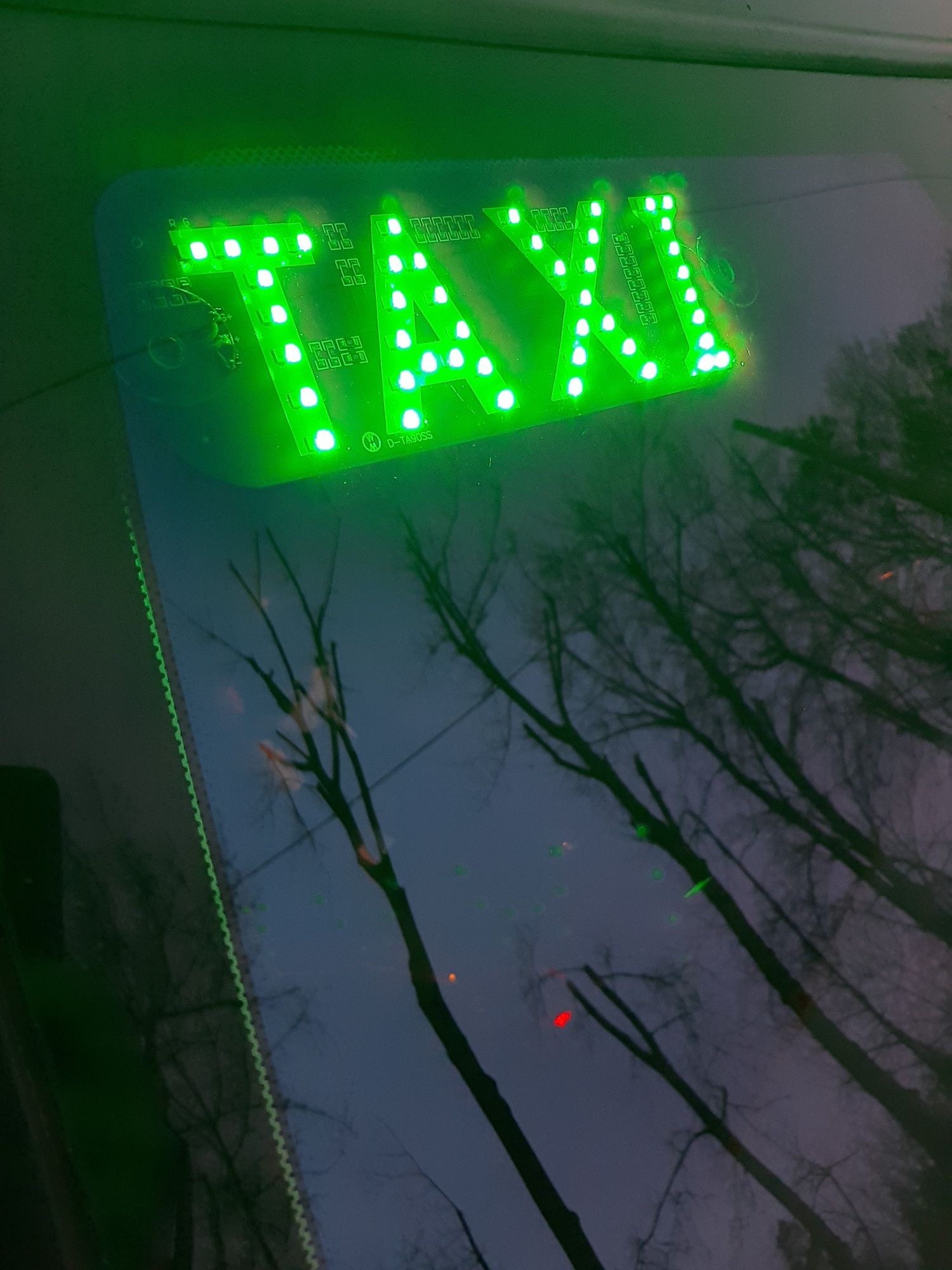 Авто Led Подсветка TAXI 2 режима