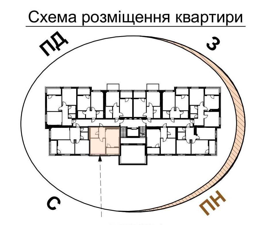 Продаж 1-кімнатної квартири, новобудова ЖК TWINS RESIDENCE Біла Церква