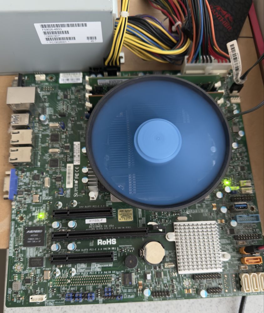 X11SSL-F + E3-1230 v5