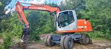 Atlas 1305M TEREX 1305 M koparka obrotowa ramie 3 razy łamane obrotówka szybkozłącze  silna, szybka, dwie łyżki