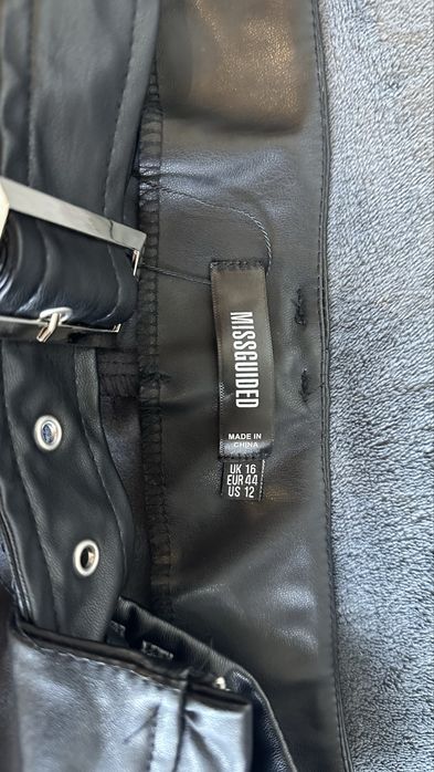 Спідниця юбка  зі штучної шкіри, під шкіру розмір XL-XXL 50-52 розмір